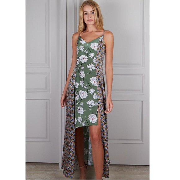 NWT Senlis Ella Ruffle Sleeveless Boho Maxi Dress, Size Small - Picture 2 of 6